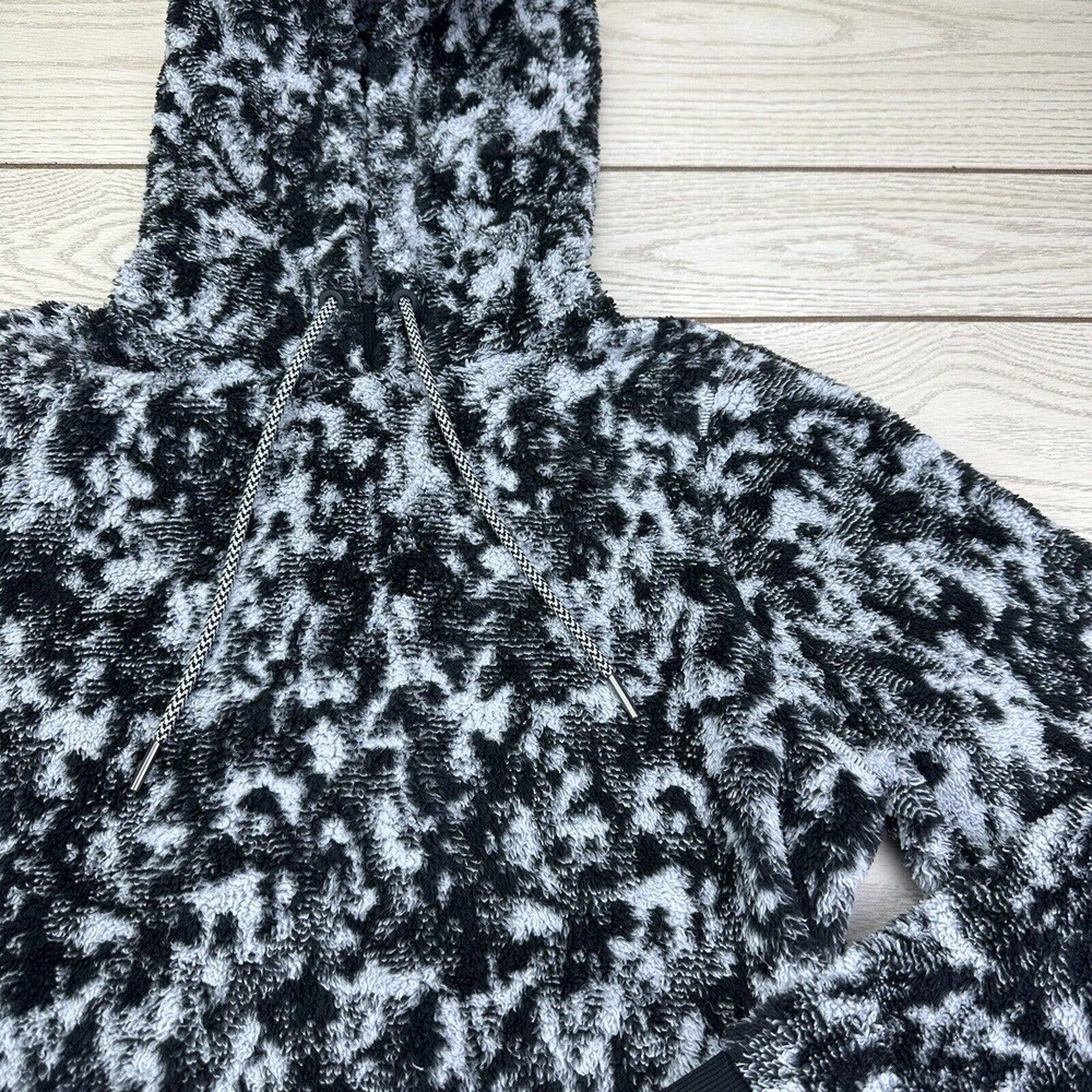 Athleta Tugga‎ Sherpa Jacquard Hoodie Small Petite